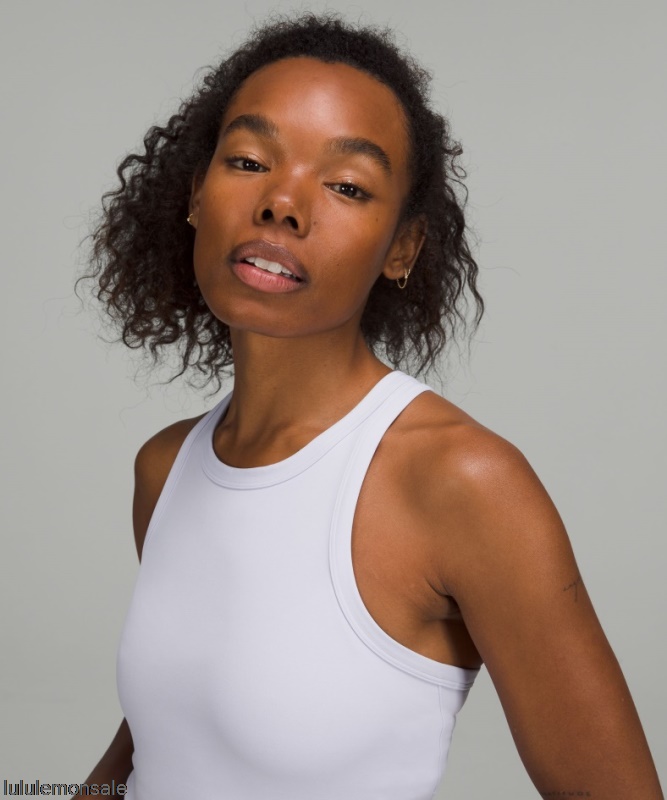 Lululemon Damen DELULU559 | Lululemon Deutschland Pastel Blue Align Hüftlanges Tanktop Mit Racerback Nur Online